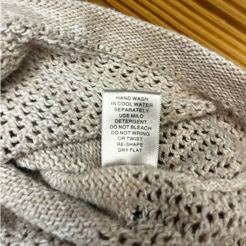 *Vintage* CHRISTOPHER & BANKS Hand Embroidered Cat/Kitty Sweater, Size S - Picture 4 of 6